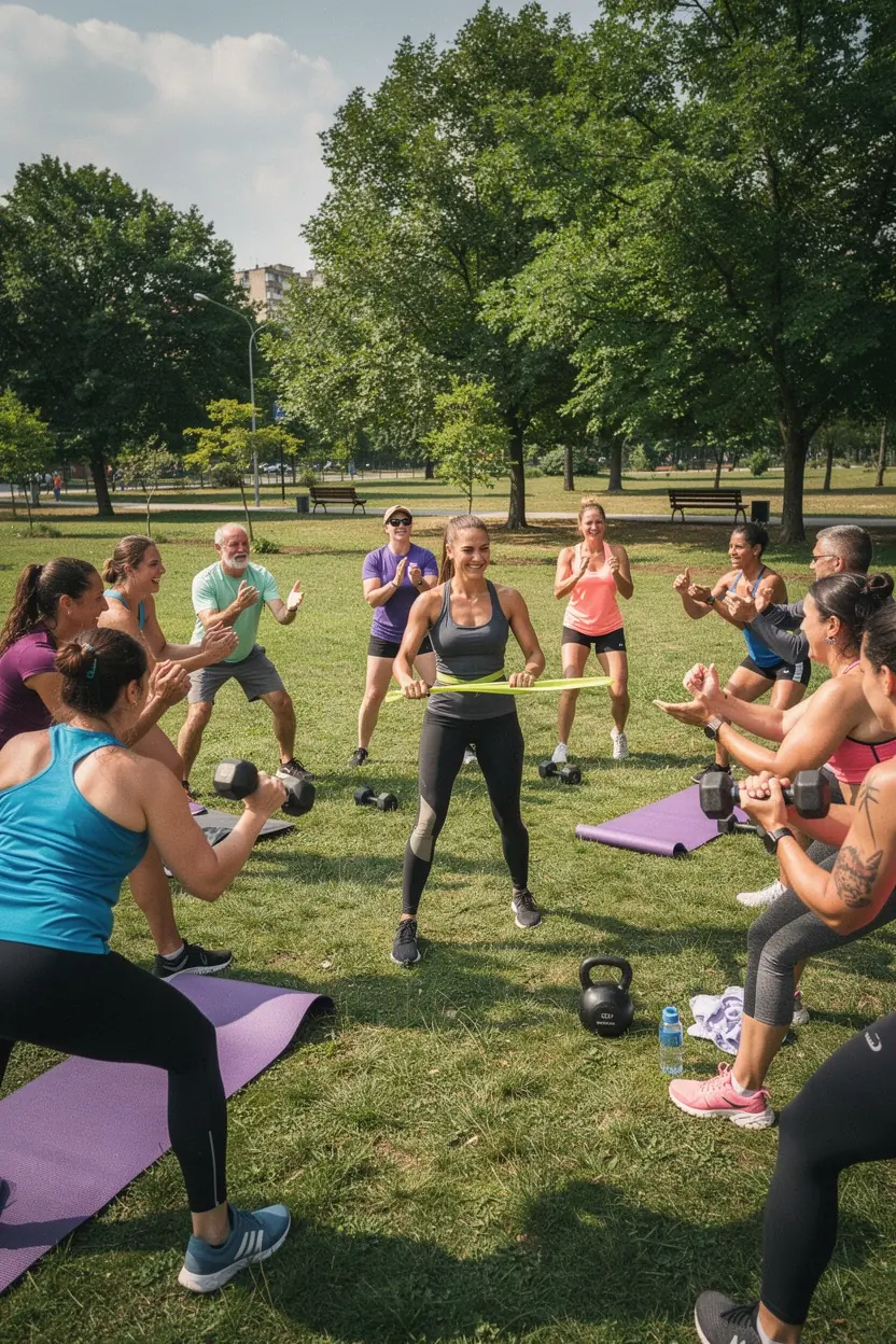 Modern office workspace